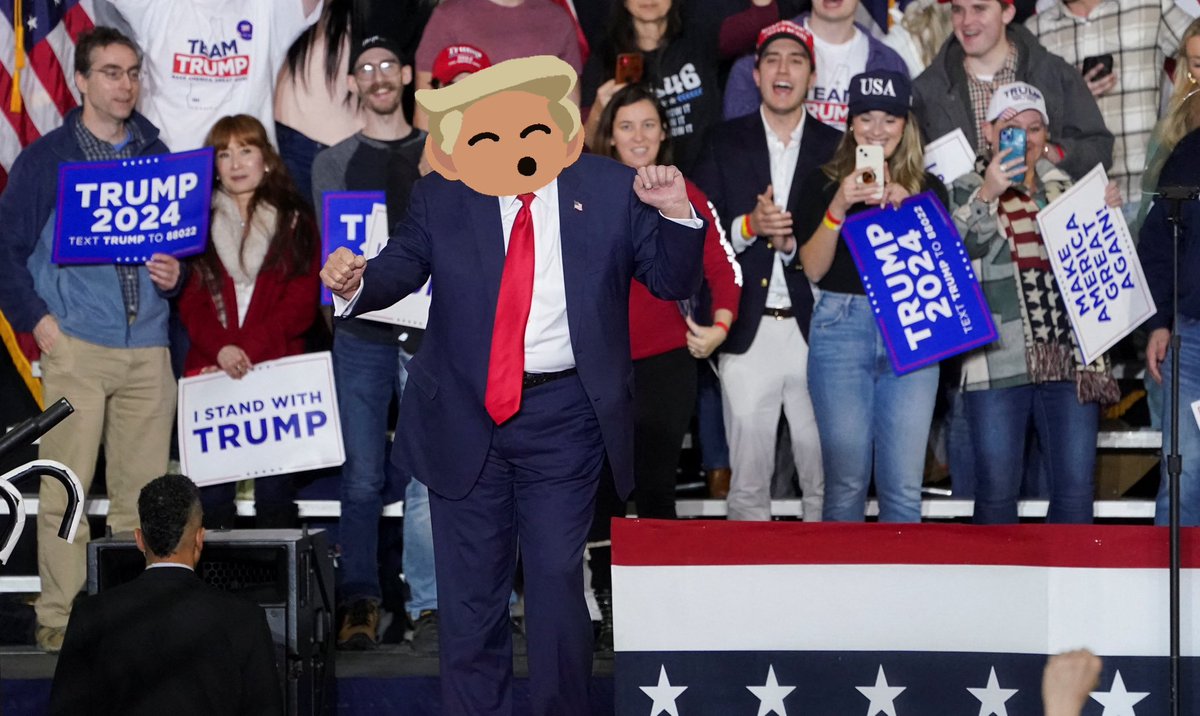 Trumppets2024's tweet photo. The king is almost back in his rightful place 👑 https://t.co/lhfaRGKTgY