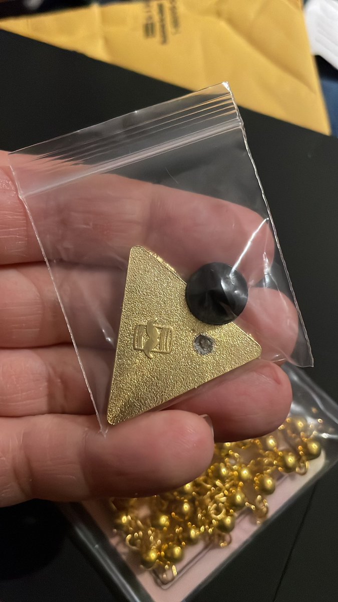 11Cassaroo11's tweet photo. @TinCanBros I just got my #Tinlightenment package in the mail and sadly my pin arrived with the back snapped off. Is there any way to get a replacement? https://t.co/VT5usGyijX