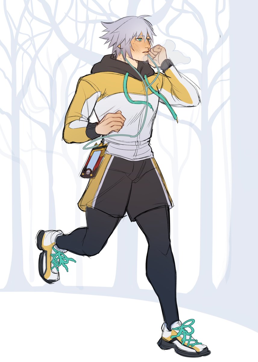 braveheartriku's tweet photo. ❄ A Brisk Jog in Winter ❄ https://t.co/BJdOLkHp2X