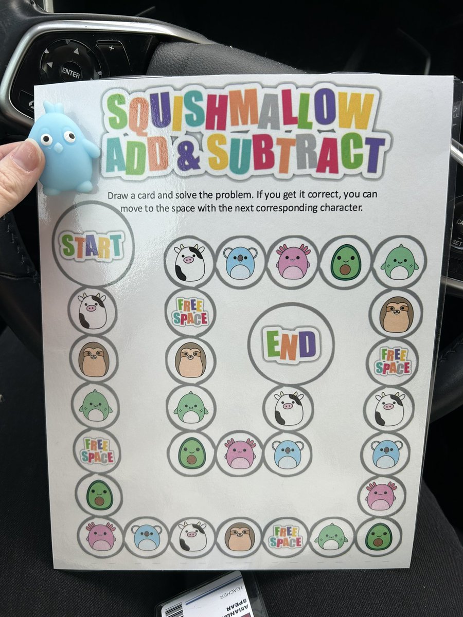 Thank you <a href="/msmeaganmayo/">Meagan Mayo</a> and <a href="/RISDmath/">RISD Math</a> for putting together another wonderful Math Make and Take PD. I can’t wait to introduce this game to my students!