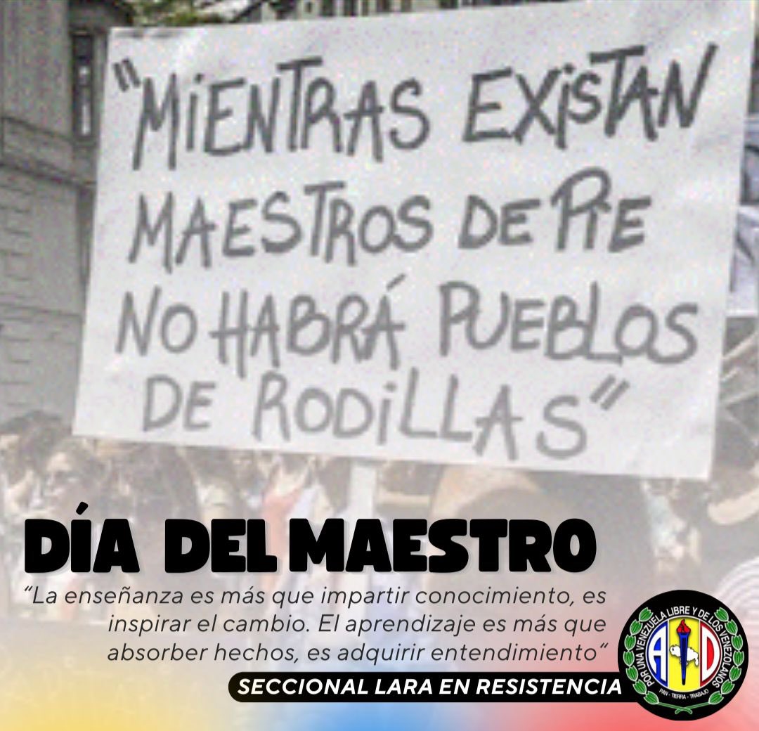 Secretaría de Organización AD en Resistencia Lara tweet media