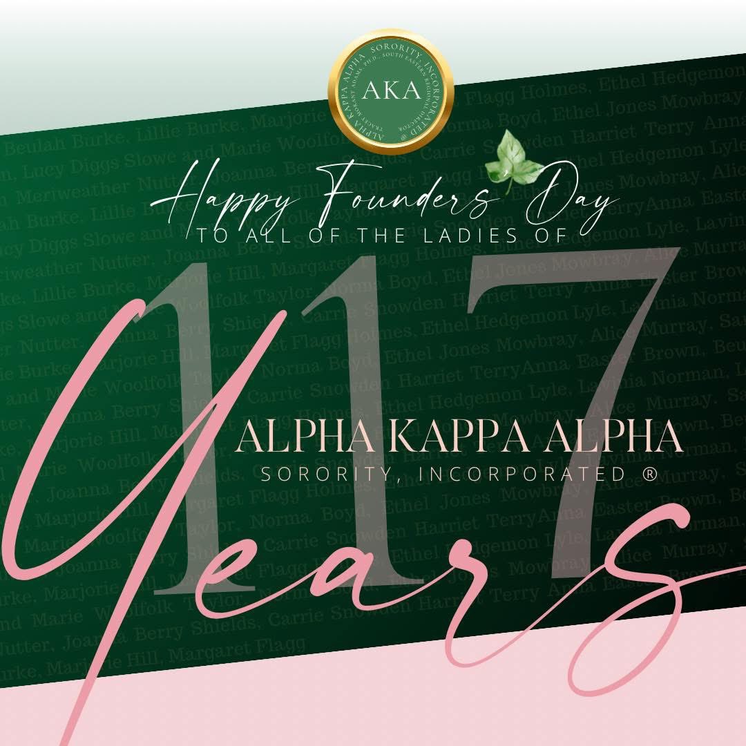 Happy Founders Day to my lovely Sorors🫶🏽