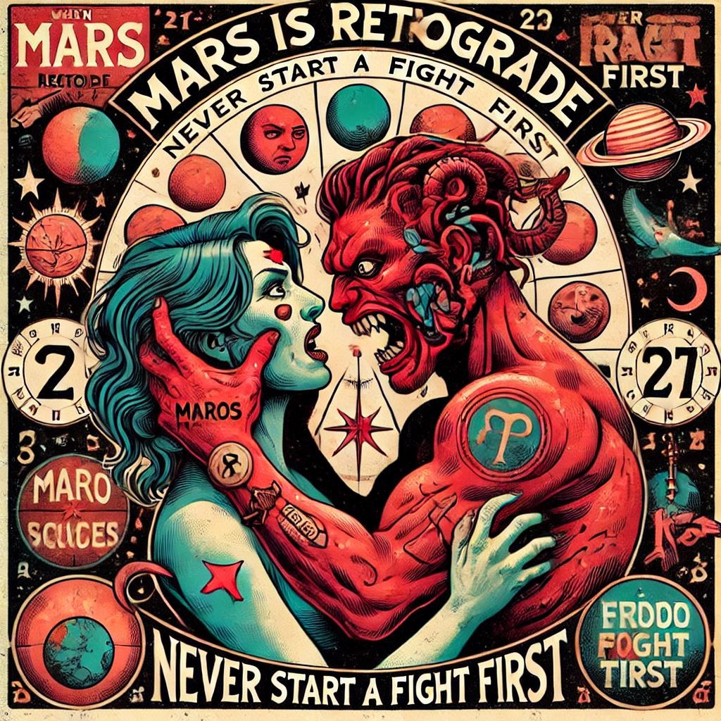 TradingSailor's tweet photo. #astrohack Those who start conflict during Mars Retrograde, always lose. The force is to the other side. #astro #astrology #marsretrograde #Mars https://t.co/6ic09z0Ne3