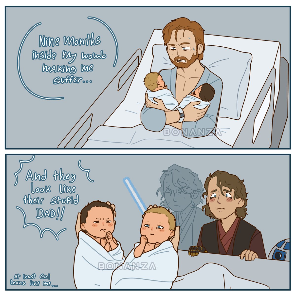 Obi-Wan's genes didn't win this one

#Obikin