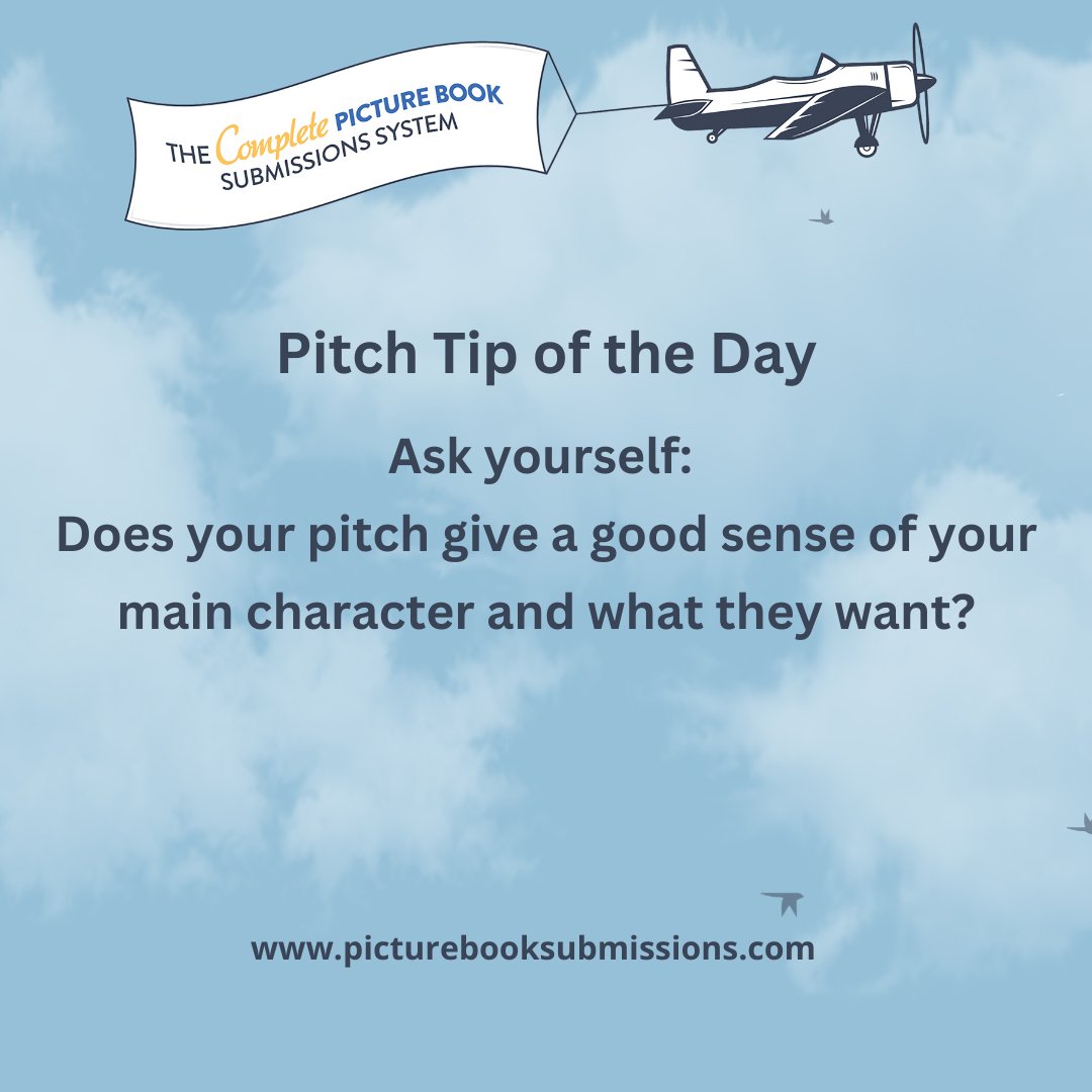 Pitching to agents and editors? Ask yourself this question before you hit send! 

picturebooksubmissions.com

#amwriting #querytip #amquerying #pbpitch