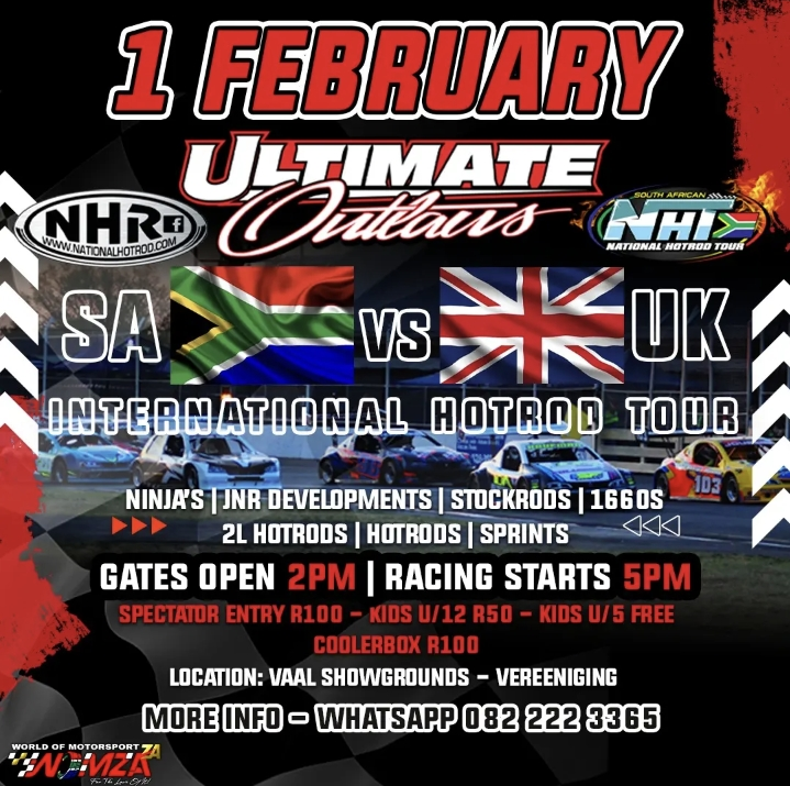 1 Feb at Ultimate Outlaws Raceway in Vereeniging