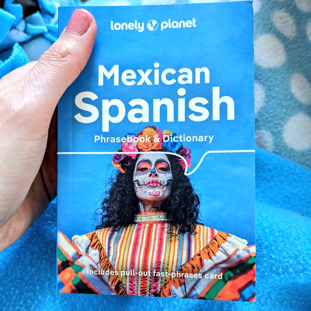 Ehem, I will be using this, Memrise, and watching TV shows so I can communicate with my future inlaws better, so wish me luck! Any Mexican Spanish workbook recs would also be greatly appreciated.