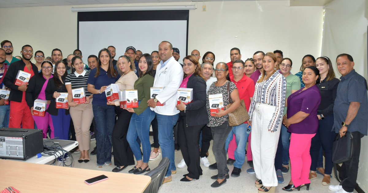 SRSNordeste's tweet photo. El Servicio Regional de Salud Cibao Nordeste (SRSCND) realizó la entrega de esfigmomanómetros validados, gracias a la generosa donación de la Agencia de Cooperación Internacional del Japón (JICA). Esta iniciativa se enmarca en la estrategia Hearts.
#MásSalud
#JICA
#SRSCND https://t.co/s36H2M2WXN