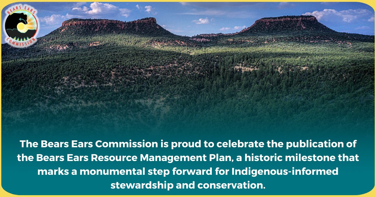 Bears Ears Inter-Tribal Coalition tweet media