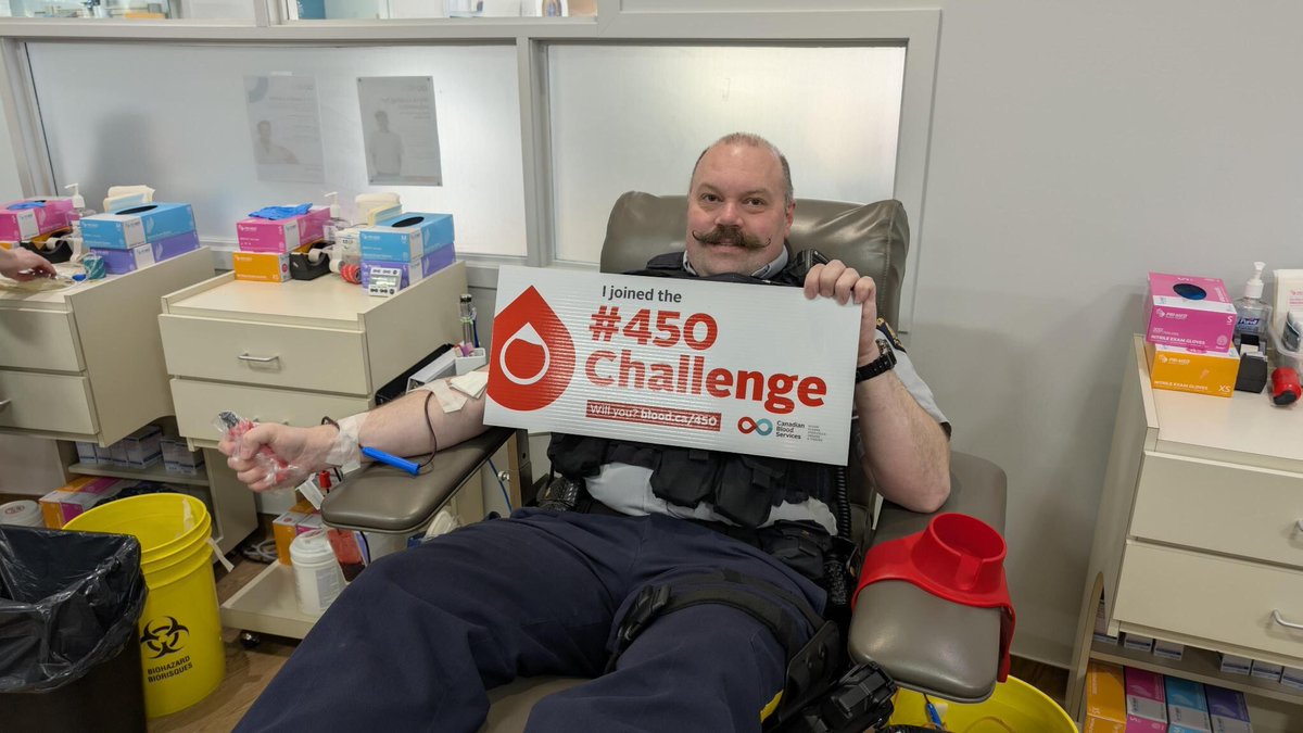 Canadian Blood Services - Alberta (@lifelinealberta) on Twitter photo Thank you to Red Deer <a href="/RCMPAlberta/">RCMP Alberta</a> members for visiting our Red Deer donor centre last week for our Sirens for Life launch.
We're calling on Albertans to support Alberta first responders this January by donating blood or plasma. Book now at ow.ly/Y9hB50UHiqR Thank you to Red Deer <a href="/RCMPAlberta/">RCMP Alberta</a> members for visiting our Red Deer donor centre last week for our Sirens for Life launch.
We're calling on Albertans to support Alberta first responders this January by donating blood or plasma. Book now at ow.ly/Y9hB50UHiqR