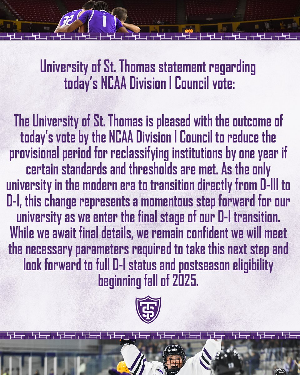 University of St. Thomas tweet media