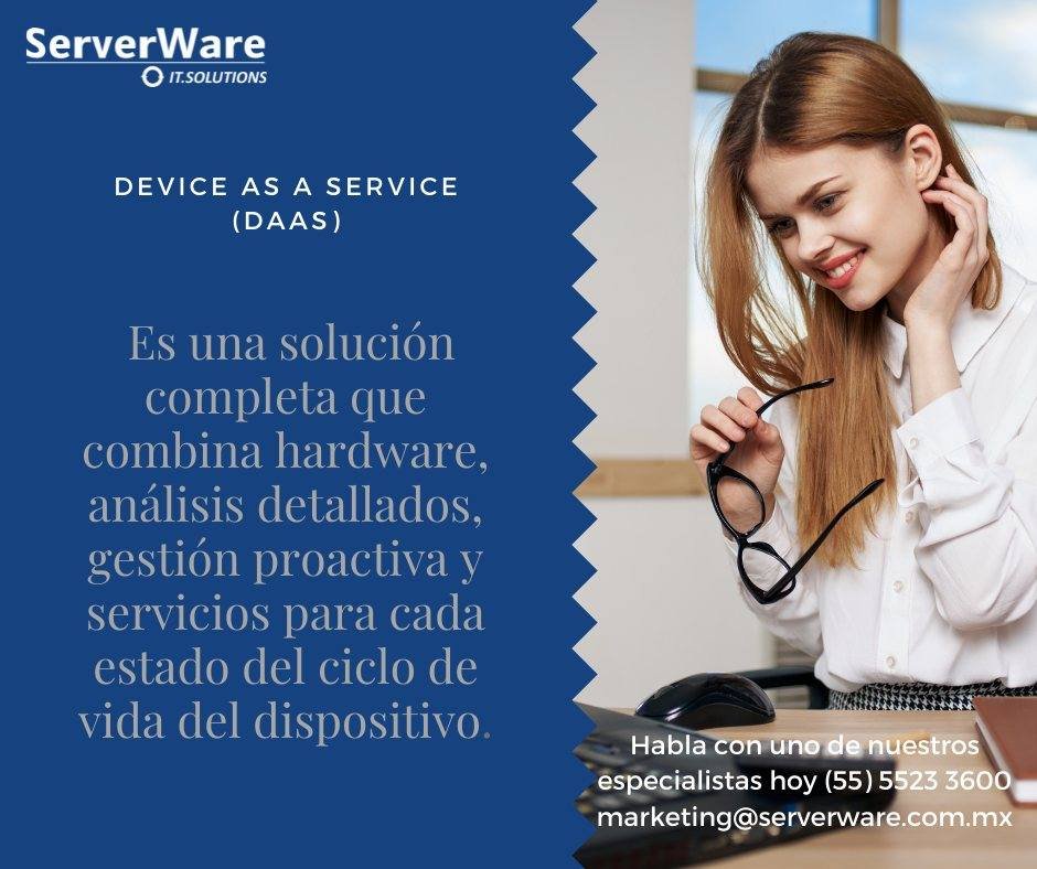 El equipo de cómputo como un servicio es una buena opción para empresas que no tienen el presupuesto para comprar los equipos de un one shot.

¡CONTACTANOS!

#ServerWare #hpInc #proveedorhpIncMexico #computo #equiposdecomputo #computoempresarial #DaaS #DeviceAsAService
