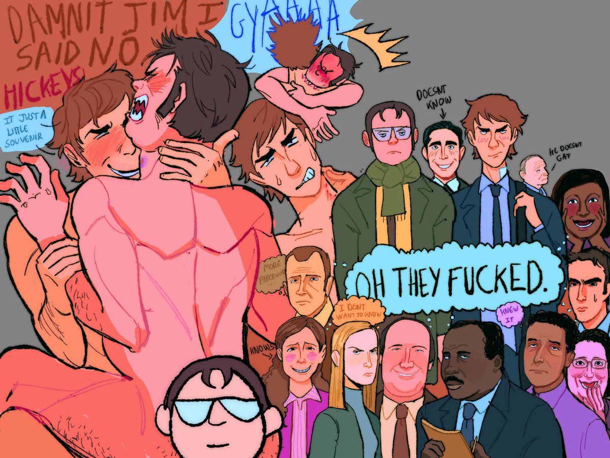 censored i dont wanna hear comments ab dwight caboose