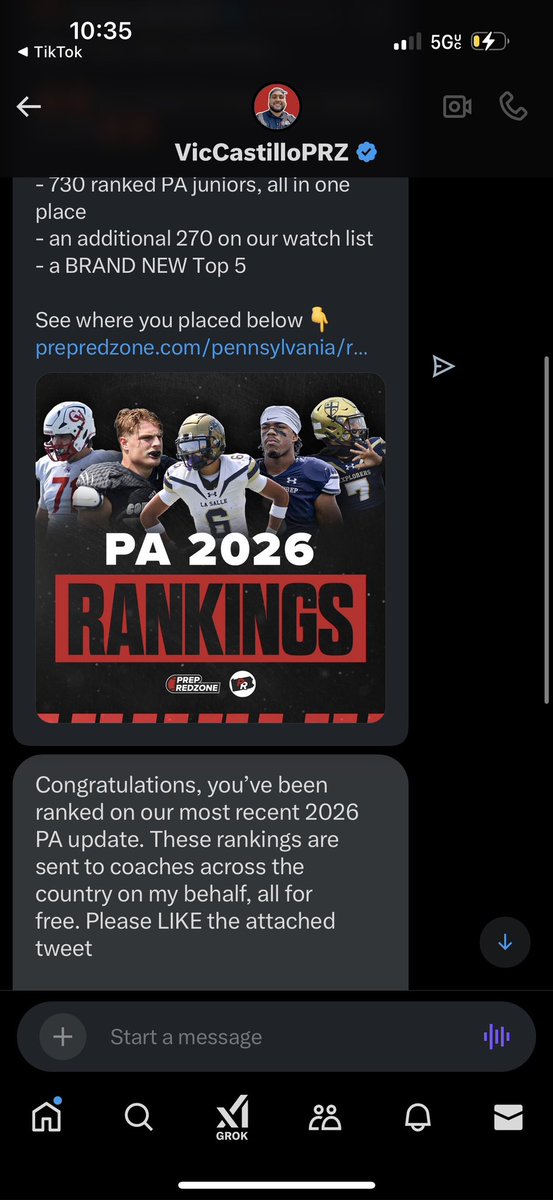 BMais8's tweet image. Thank you @PRZPAvic for the ranking, more work to come!!!
@BigMenNTrenches @jwhitesell28 @CoachJayUConn @subzero_leaf8 @PAPrepsRivals @EdOBrienCFB