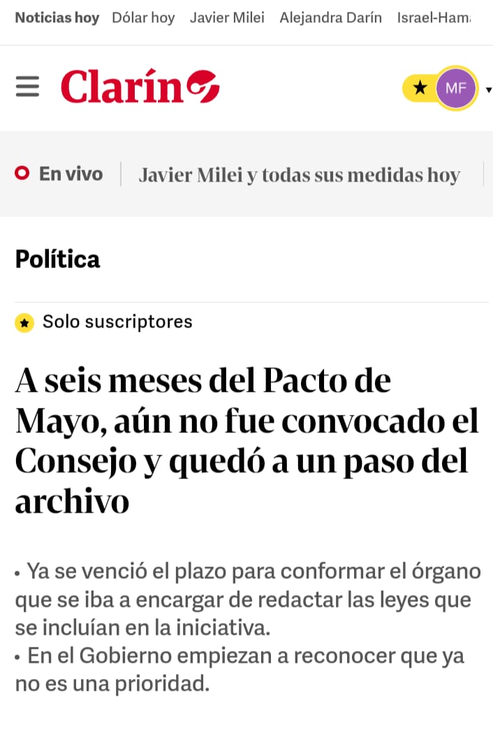 edunovoaok3's tweet image. Otro verso de @JMilei y sus libertudos populistas ,acto hecho con la nuestra 
Y lo hicieron ir a @mauriciomacri
Y ni una silla le dieron 
#PactoDeMayo 
#YoNoOlvido  
#Separados 
#Legislativas2025