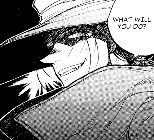 UltimateUndead's tweet image. ❝Blood. That is what I thirst for.❞

A mischievous grin laced his features. Such would reveal his vampiric canines.