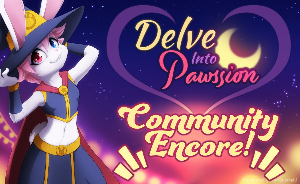 The project Delve Into Pawssion: Community Encore! 
Is visible as Pre-Launch now! 
This project is a game upgrade based on community feedback and feature requests.  
More details in this link! 
kickstarter.com/projects/dmque… 
If you wish to support, hit the "Notify me on launch" button!