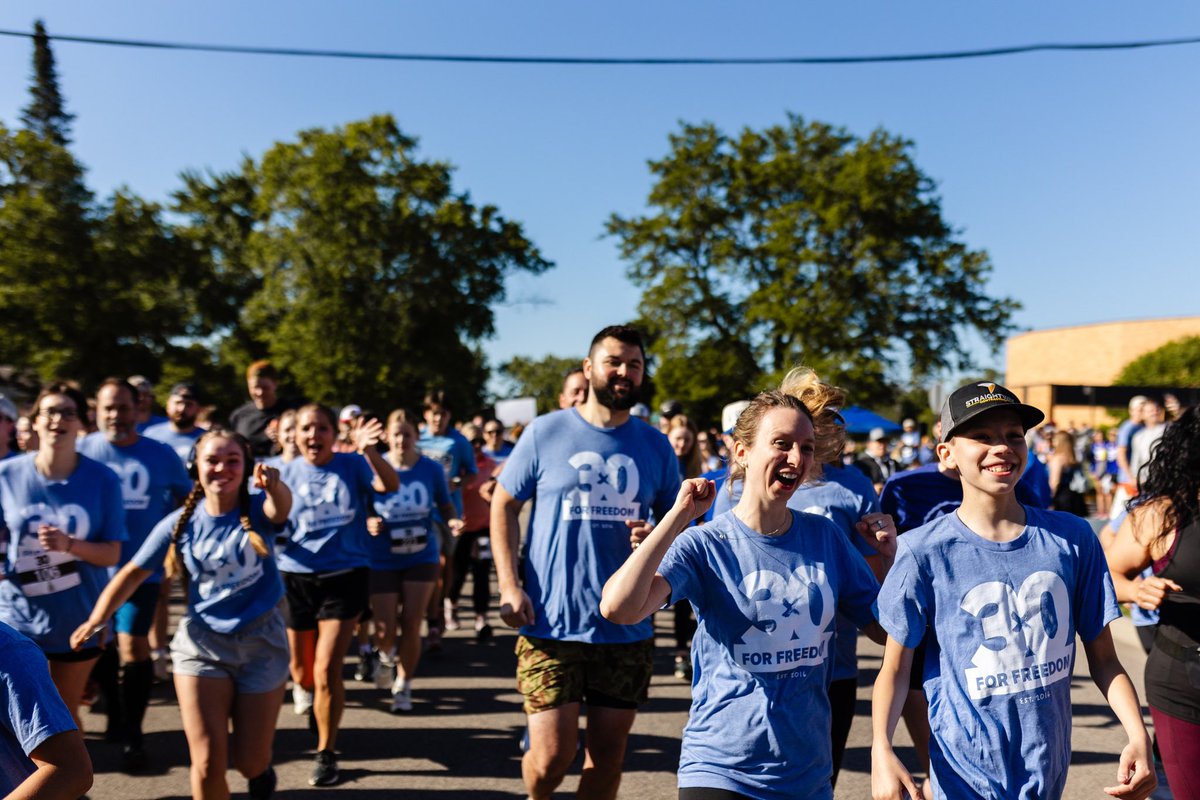30 for Freedom 2025 registration is OPEN!

30forFreedom.org

Run with us and let’s change the world for victims of trafficking.