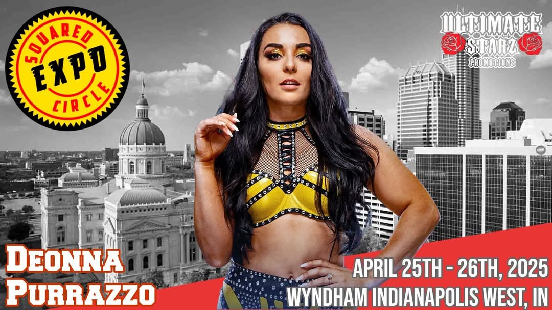 Thanks to our friends over at Ultimate Starz, it is with great pleasure that we announce the addition of AEW star, DEONNA PURRAZZO, to the superstar roster for #SCXV, happening April 25-26, 2025 @ the Wyndham Indianapolis West!
 
SquaredCircleX.com