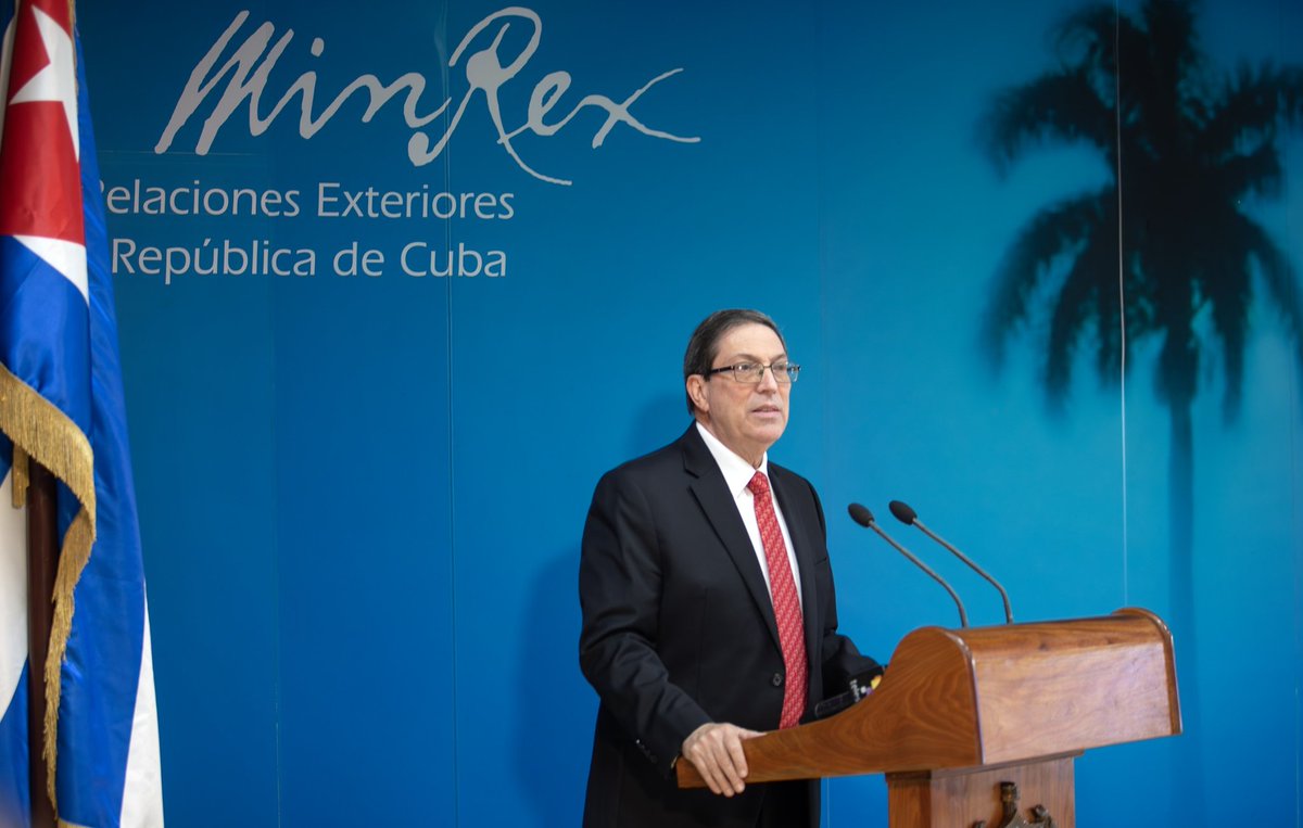 Bruno Rodríguez P (@brunorguezp) on Twitter photo Medidas anunciadas por gobierno de EEUU tienen carácter limitado y tardío, aunque en la dirección correcta.
Se tiene plena conciencia de que pueden revertirse en el futuro, como aclara declaración de <a href="/CubaMINREX/">Cancillería de Cuba</a>.
Habrá que preguntar a EEUU por qué son tomadas ahora. Medidas anunciadas por gobierno de EEUU tienen carácter limitado y tardío, aunque en la dirección correcta.
Se tiene plena conciencia de que pueden revertirse en el futuro, como aclara declaración de <a href="/CubaMINREX/">Cancillería de Cuba</a>.
Habrá que preguntar a EEUU por qué son tomadas ahora.
