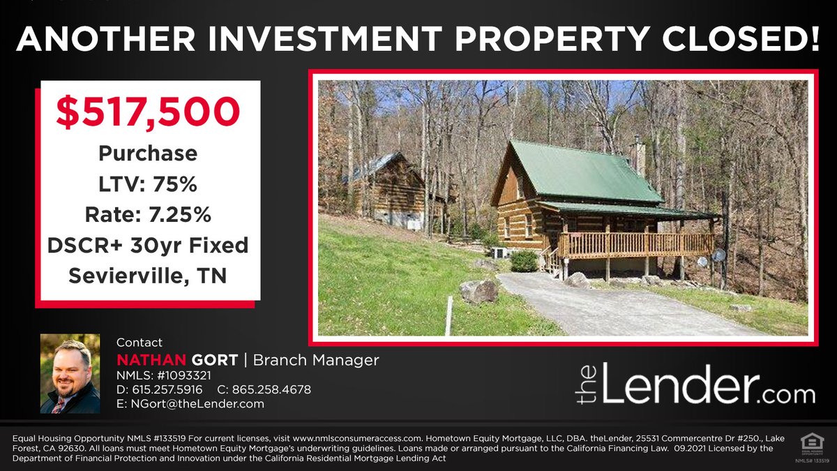 theLenderDirect's tweet image. We’ve just closed another successful DSCR loan using STR income to qualify! If you're considering purchasing an investment property or need a DSCR refinance, we’re here to help. Click the link in our bio to get started today!