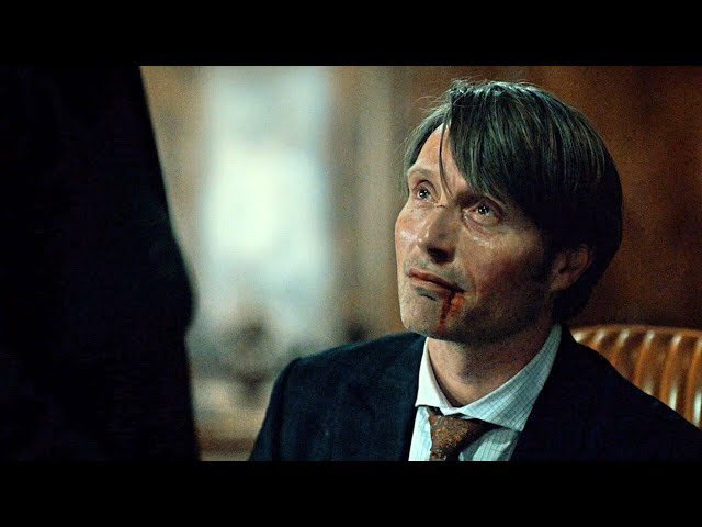 cut on mads mikkelsen nose u r so fine