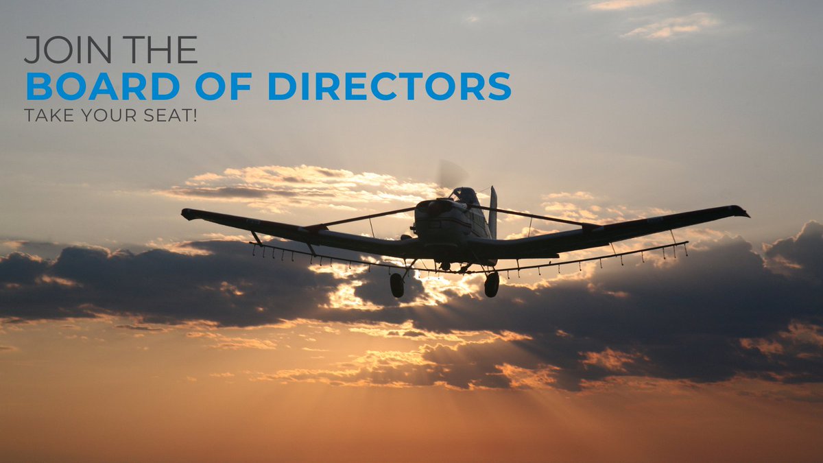 Ever wonder what goes on behind the scenes at the CAAA? The Canadian Aerial Application Association (CAAA) is looking for one (1) new director to fulfill a 2-year term as the Saskatchewan Representative. bit.ly/3WgZZe7