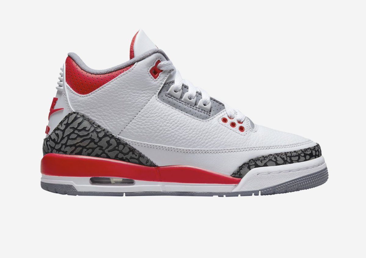 jordan 3 red cement footlocker