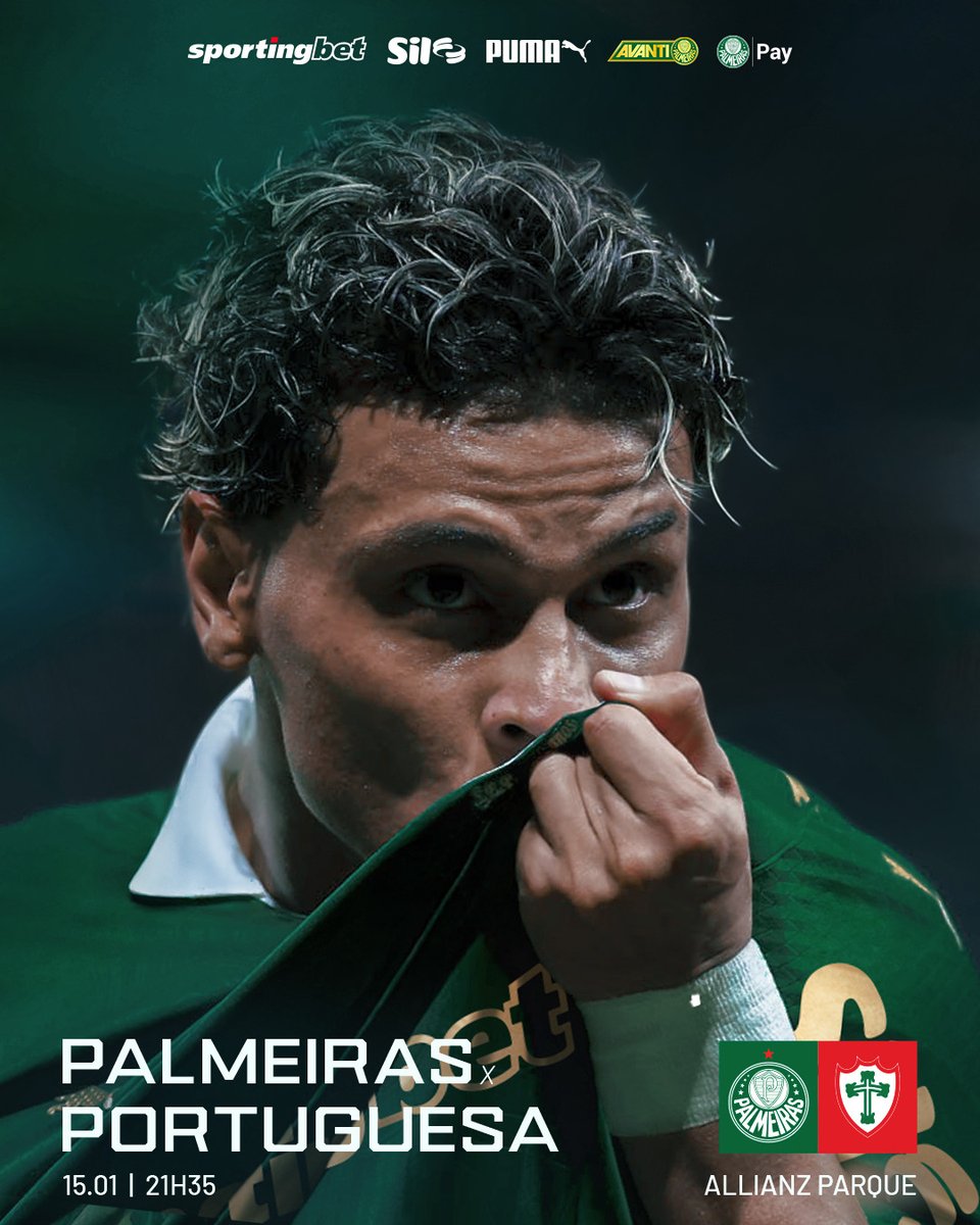 Palmeiras's tweet image. Uma quarta-feira completa: com o #MaiorCampeãoDoBrasil escalado pra mais 90 minutos! ESTAMOS PRONTOS PRA ESTREIA! 📋✅

#AvantiPalestra #PALxPOR