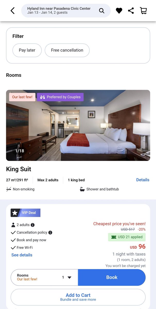 Booked last night!