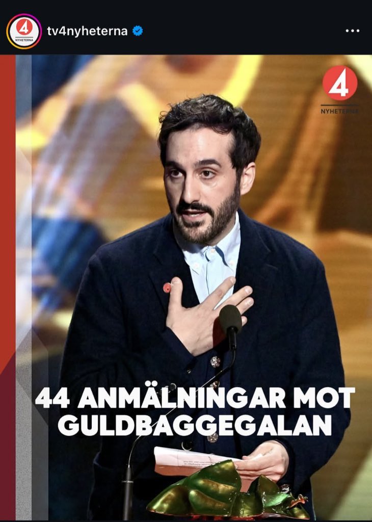 44 anmälningar är ingenting.

När Uppdrag Granskning ifrågasatte Cissi Wallins våldtäktsanklagelser mot Fredrik Virtanen anmäldes programmet 2187 gånger. 

När Svenska Nyheter gjorde satir om kineser anmäldes programmet 1060 gånger.

Det säger något om vilka som tittar på SVT😂
