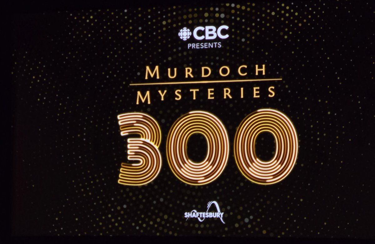 PurushothT's tweet photo. Excited to be at the premiere of the 300th @CBCMurdoch Mysteries episode tonight at the Queen Elizabeth Theatre #MurdochMysteries https://t.co/hfwuBKfb2S