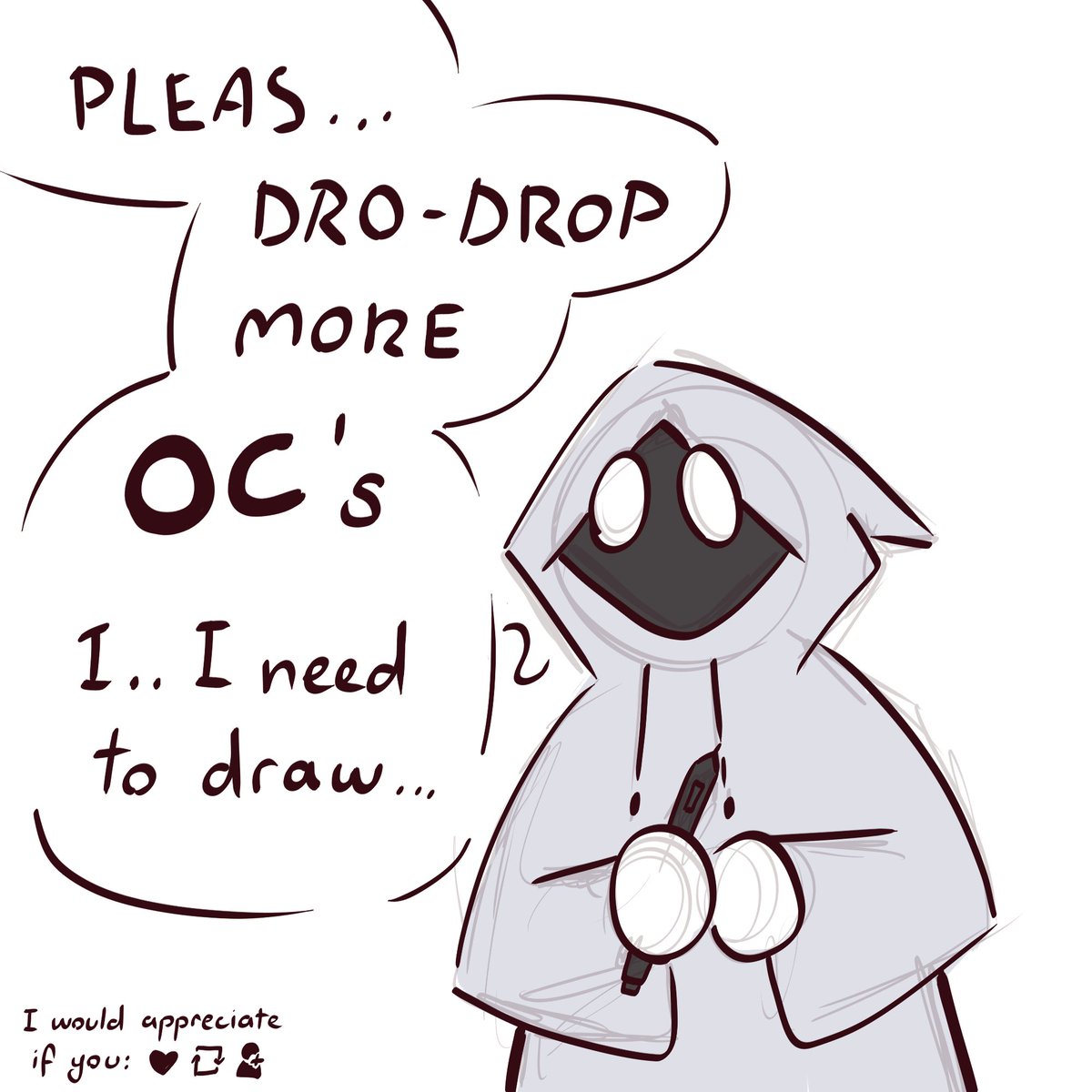 You can drop anything you want me to draw tho...✨
#digitalartists #OC