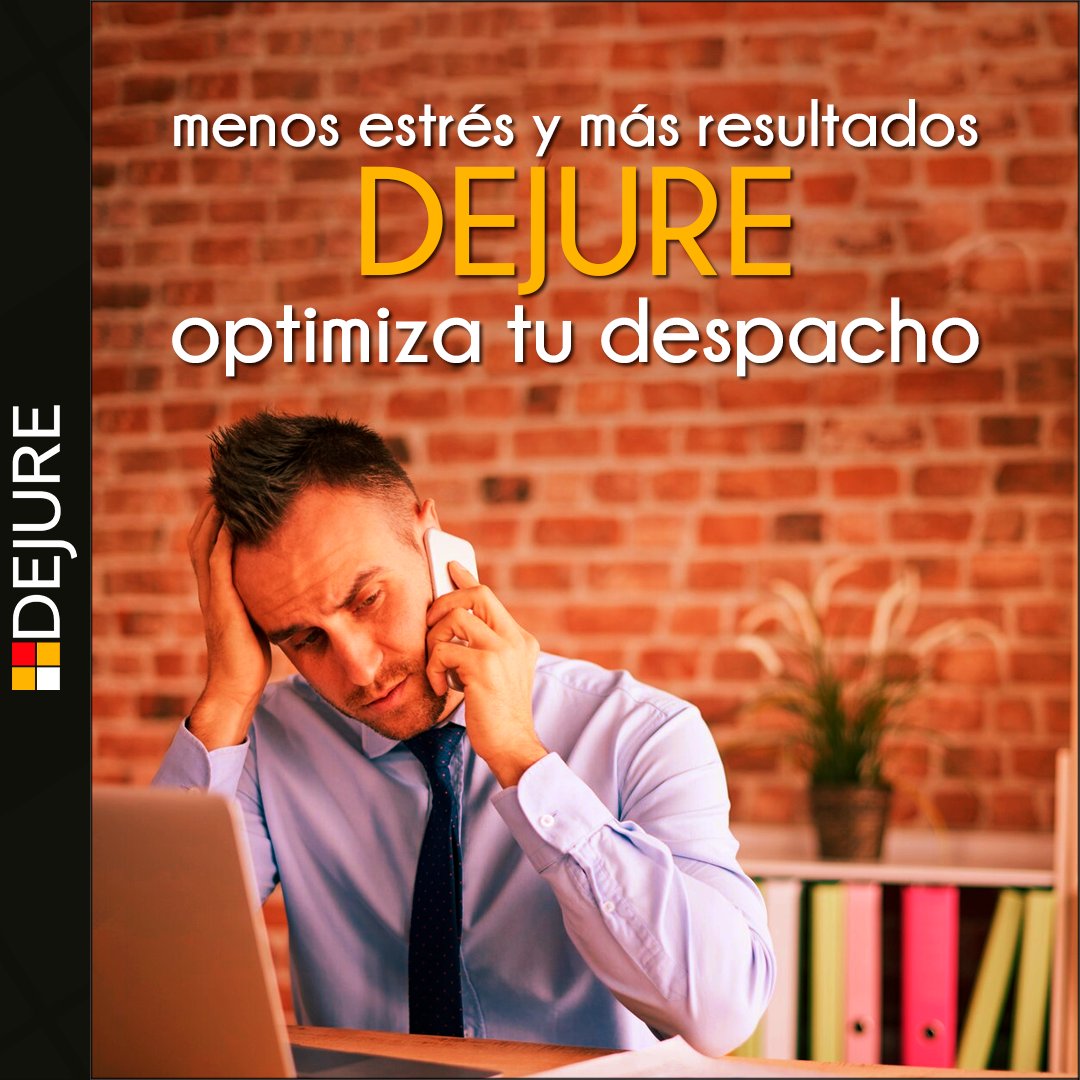 dejure_plus's tweet photo. El tiempo es tu recurso más valioso. ¿Por qué desperdiciarlo en tareas repetitivas? DEJURE está aquí para ayudarte a enfocarte en lo que importa: ganar casos y servir a tus clientes. 📷📷
#InnovaciónLegal #DEJURE #TecnologíaParaAbogados https://t.co/mDqknv3bR4