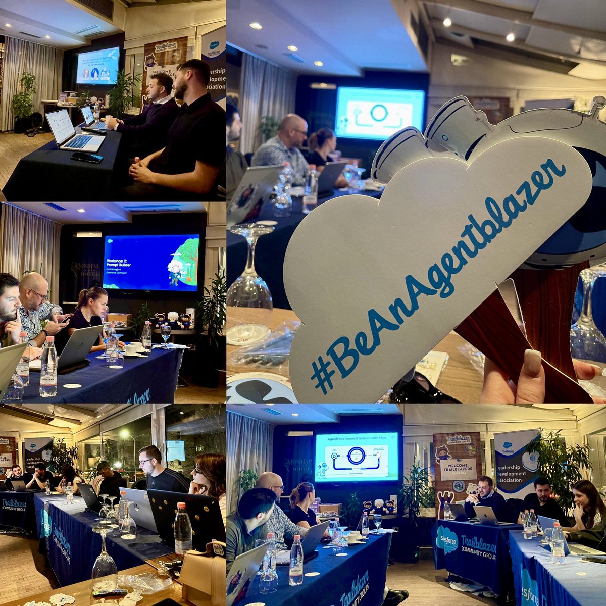 🇺🇸 Agentforce Community Tour Albania was a success!
💻 3-hour workshop covering Chapter 1, 2, 3: Agentforce Workshop Overview
✨ Hands-on with Data Cloud, Prompt Engineering, &amp; AI Agents
🤝 Networking with Trailblazers

#BeAnAgentblazer 
#TrailblazerCommunity #AI #Innovation