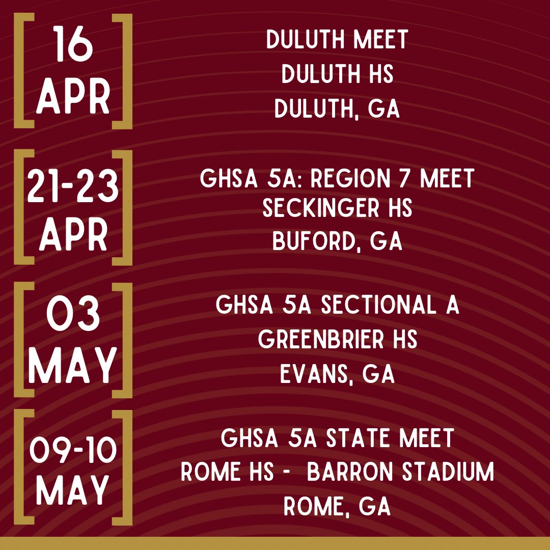 Schedule Drop 🏃‍♂️#trackandfield