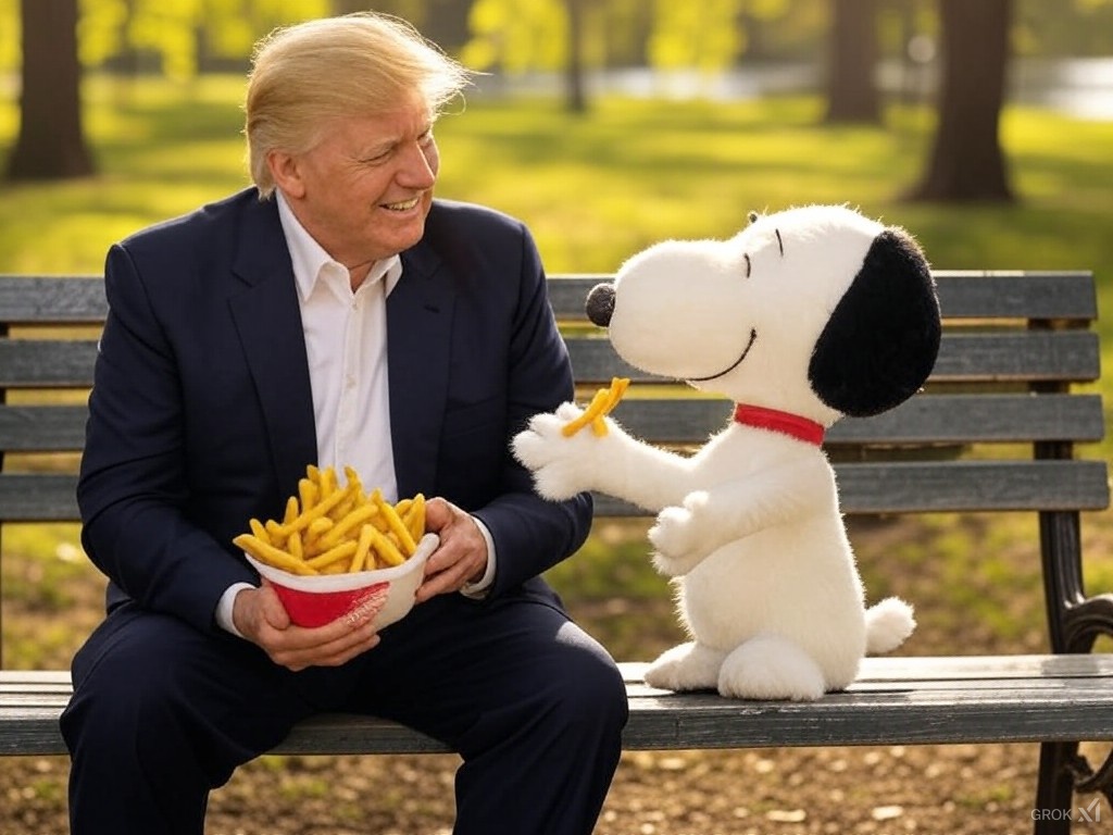 Trump Fries Sol tweet media