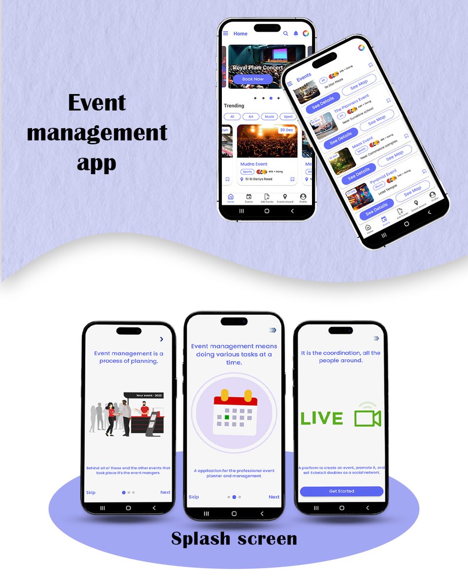VGinfotec's tweet image. Event Management | Event Planner | Ticket Booking React Native iOS/Android App

🚀 Event app is a React Native template for Android and iOS, offering event management, ticket booking, and promotion. 

#eventmanagement #eventplannerapp #reactnative #iOSapp #androidapp