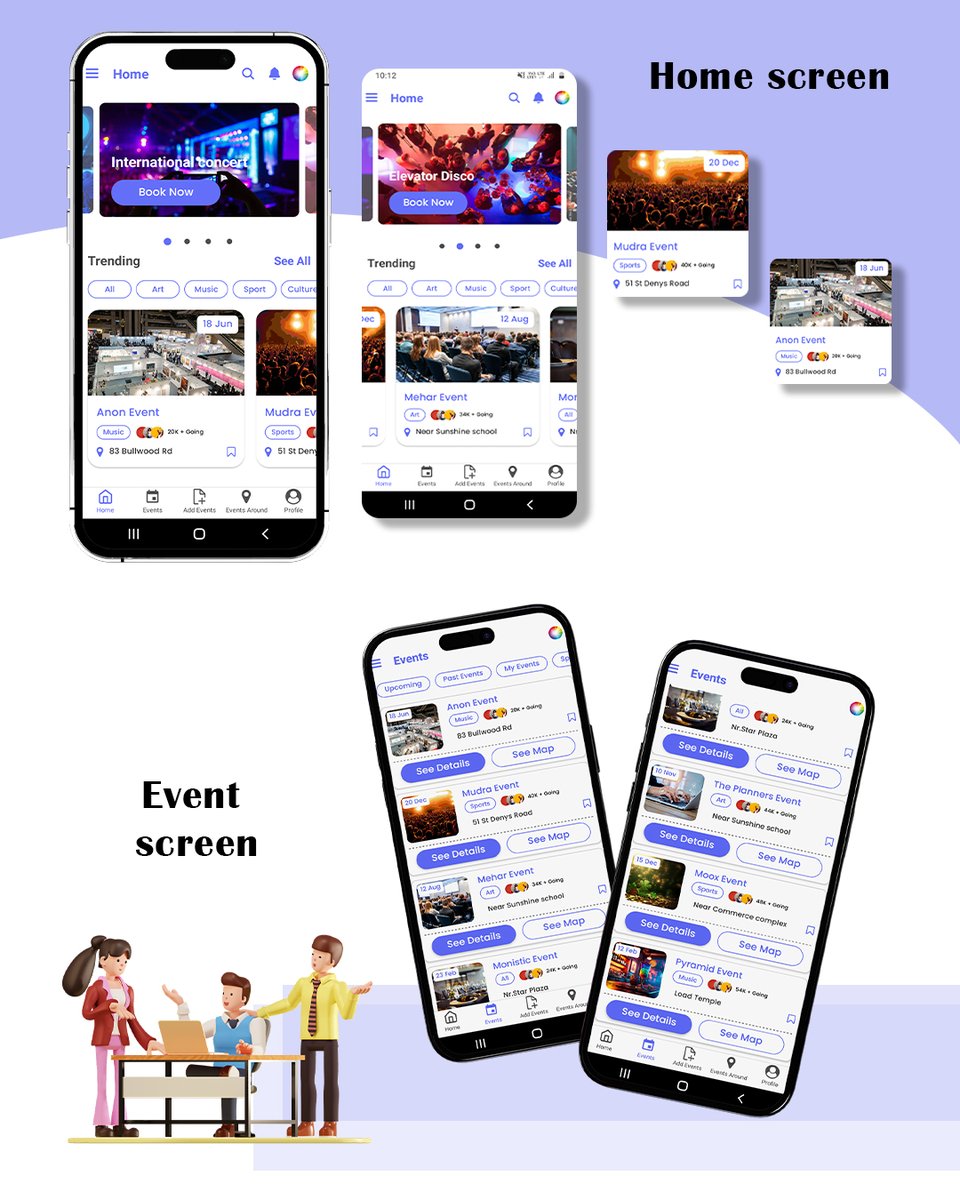 VGinfotec's tweet image. Event Management | Event Planner | Ticket Booking React Native iOS/Android App

🚀 Event app is a React Native template for Android and iOS, offering event management, ticket booking, and promotion. 

#eventmanagement #eventplannerapp #reactnative #iOSapp #androidapp