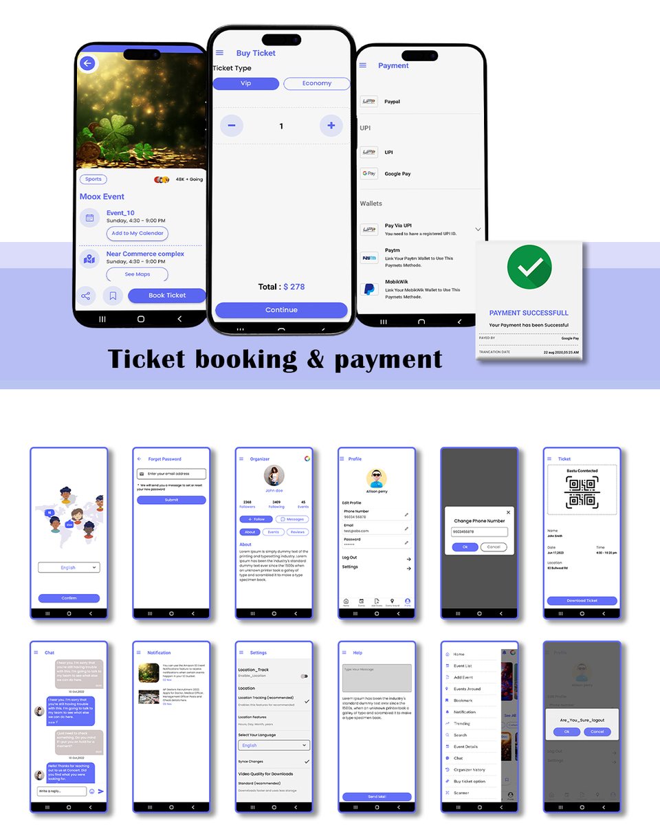 VGinfotec's tweet image. Event Management | Event Planner | Ticket Booking React Native iOS/Android App

🚀 Event app is a React Native template for Android and iOS, offering event management, ticket booking, and promotion. 

#eventmanagement #eventplannerapp #reactnative #iOSapp #androidapp