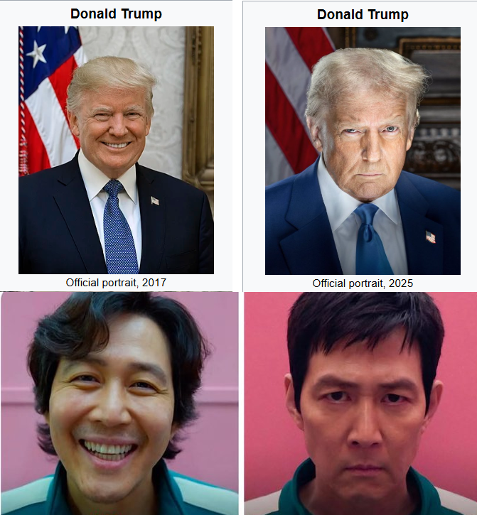 DramaAlert's tweet image. Trump&apos;s inauguration photos are being meme&apos;d. 🤣