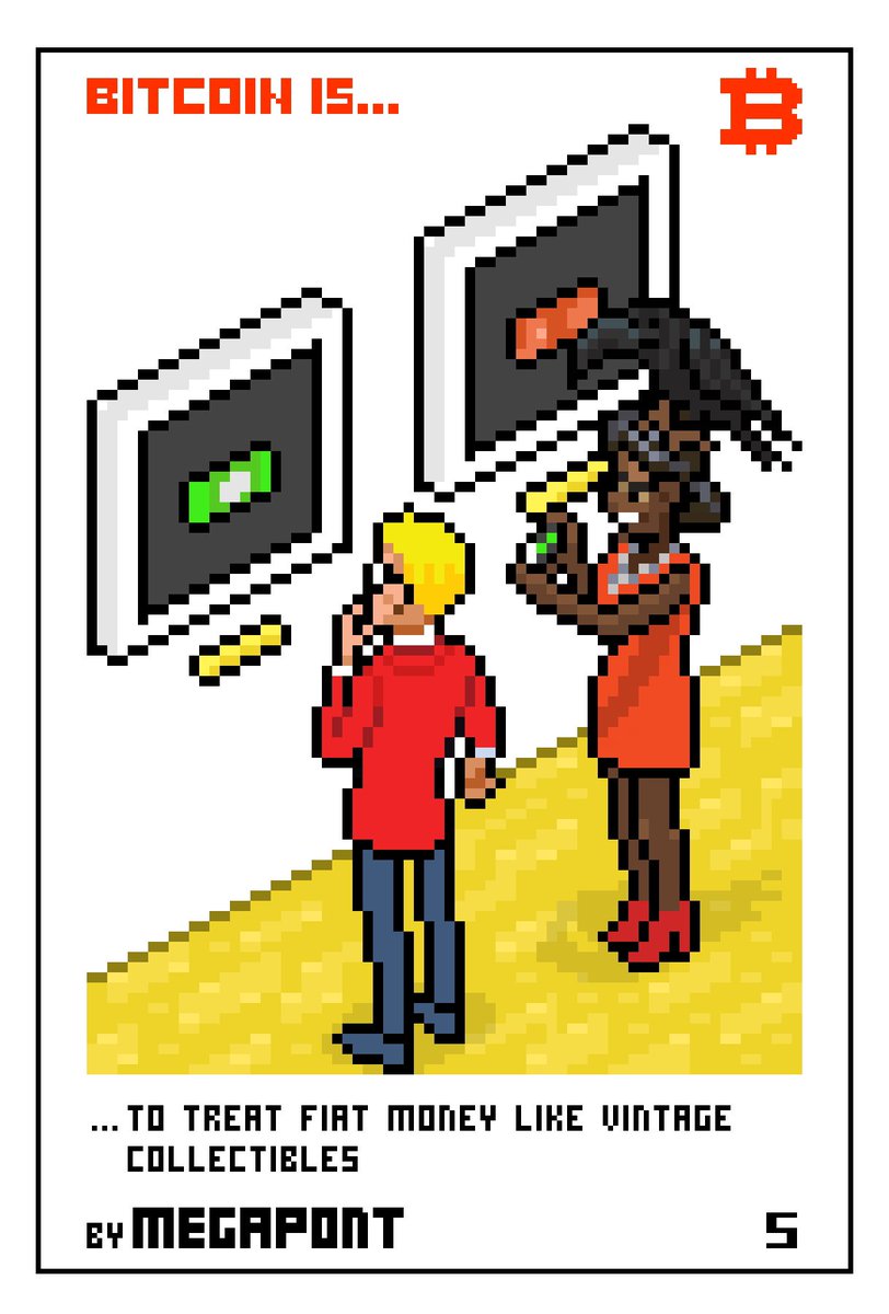 Bitcoin is… a timeless collection and never retro, forever onchain.

Muahha-ha-ha :D