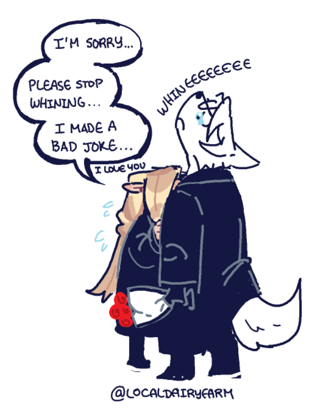 localdairyfarm's tweet photo. apology
#crownwolf #lycahugo https://t.co/LVkxgCvACu
