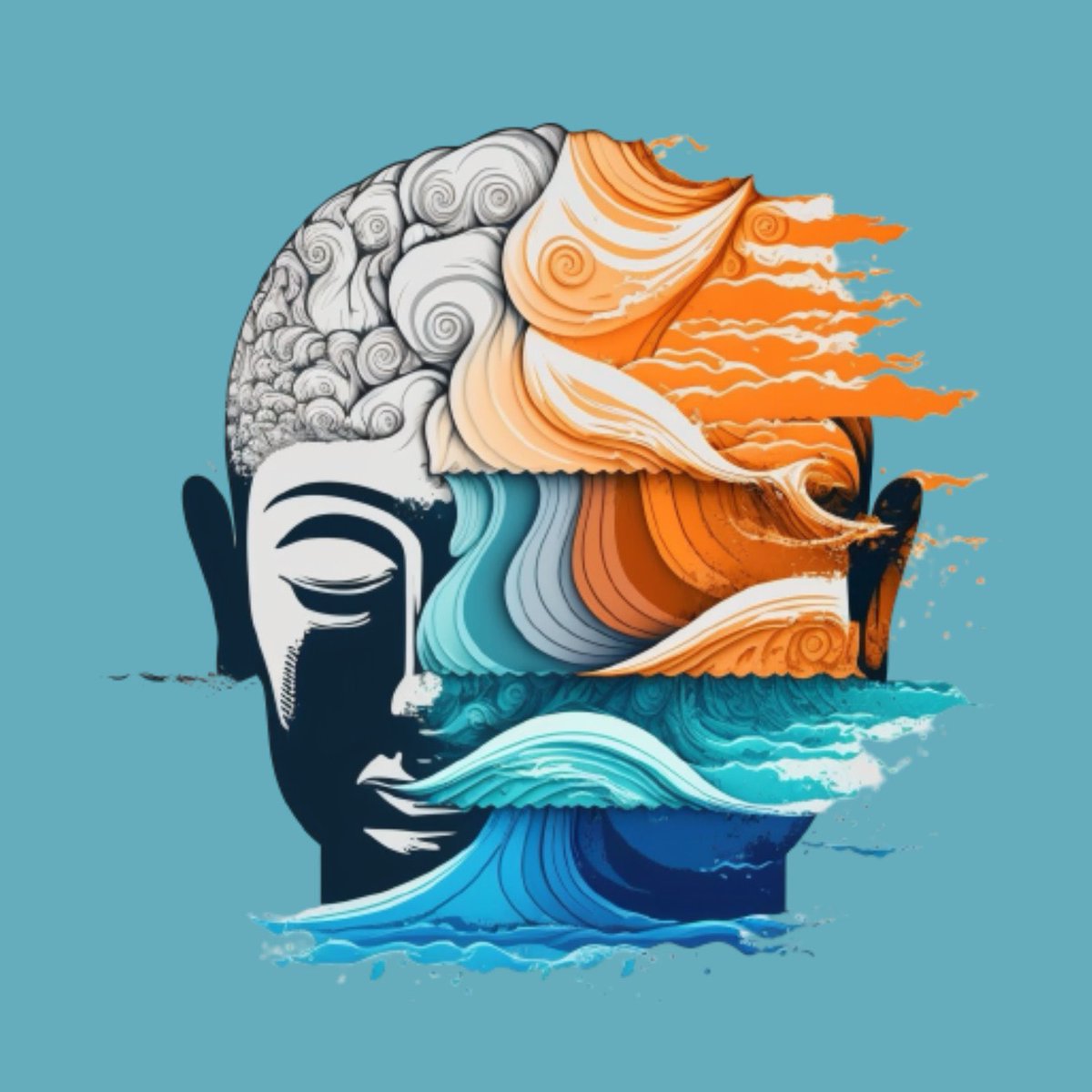 The wind presses its hands against my chest,
moves through me like a tide carving the shore.
It carries the scent of lost worlds,
the taste of stars dissolving in silence.

Time pours through my veins,
not as hours or minutes,
but as rivers, unstoppable,
as the hum of the earth