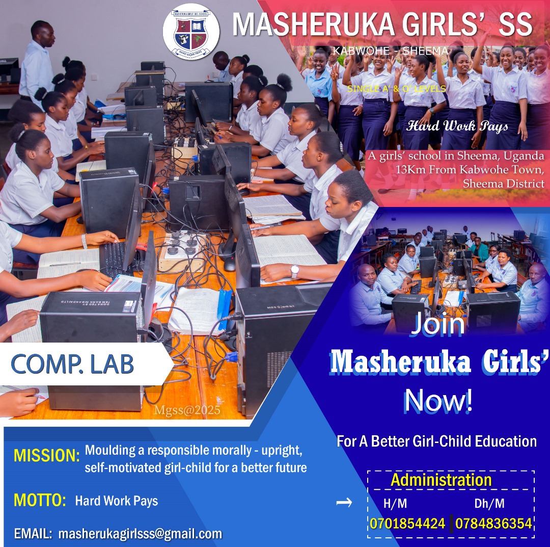 Enroll to Masheruka Girls' School now