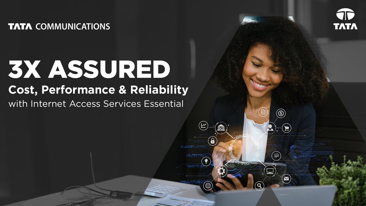 tata_comm's tweet image. What powers emerging enterprises in a #DigitalFirst world? Seamless connectivity fuels operations in modern businesses. From accessing cloud applications to collaborating with employees, partners, and customers, reliable #internet connectivity is essential.

By offering