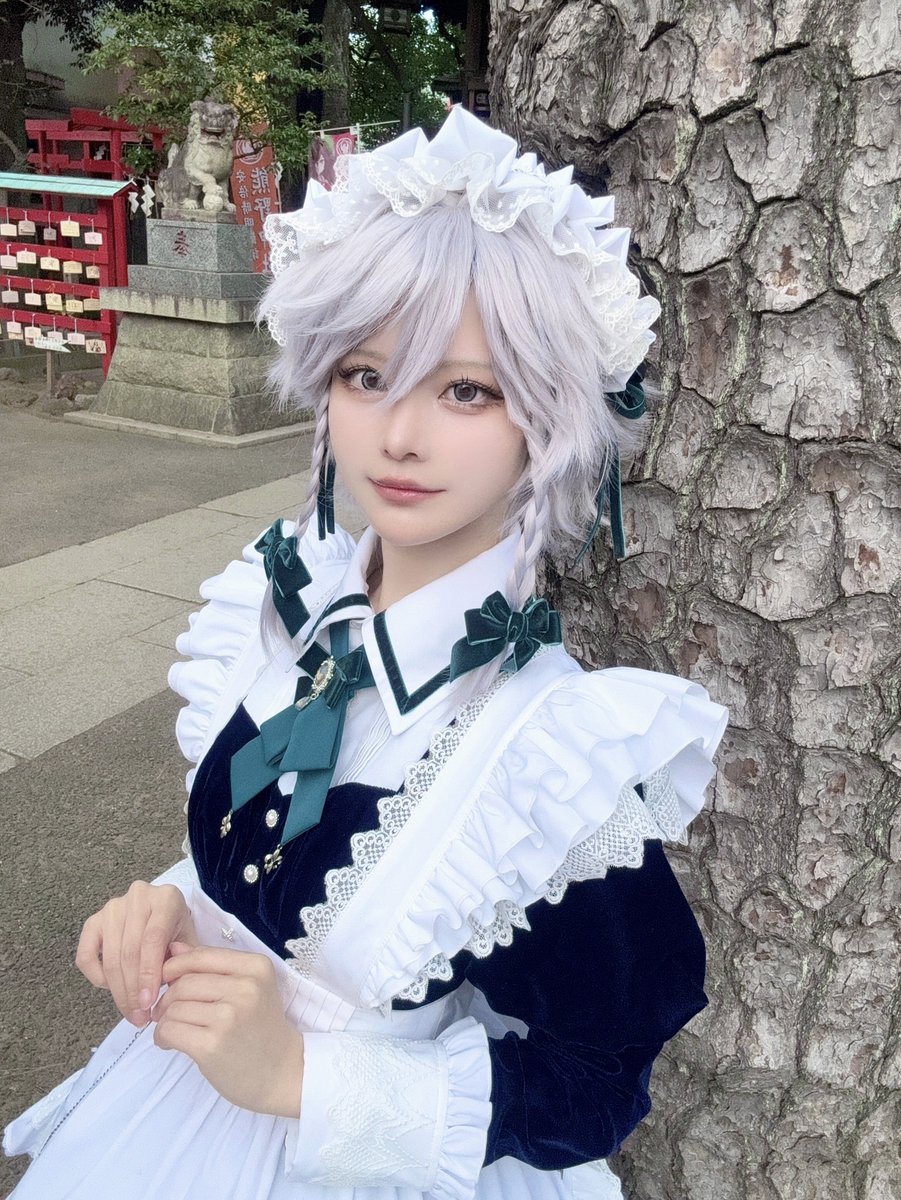 東方Project ×星箱Works　十六夜咲夜　コラボ　まとめ売り コラボ商品】東方Project ×HoshibakoWorks 十六夜咲夜 リボンタイ付き