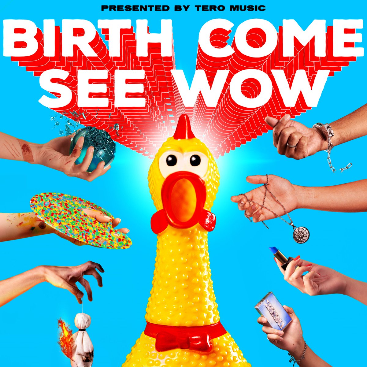 around_ent's tweet photo. ค่าย “Tero Music” แกะกล่องอัลบั้มใหม่  “Birth Come See Wow (เบิร์ท คัม ซี ว้าว)” ประเดิมต้นปี! พร้อมแจ้งเกิดศิลปิน 7  วง 7 สไตล์ 7 เพลง ที่ฟังแล้วต้องร้องว้าว!!

#BirthComeSeeWow #TeroMusic
#แค่นี้ใช่ไหม #Sundaynights #ตื่นตื่นตื่น #Bluekisses 
#ลืมสักที #2000twothousand #ไม่เชื่อก็ลองดู 
#LeaveRules #DrDancin #MrMisfortune #ตัวอันตราย #RAINCOVTS #ในวันที่ฟ้าไม่เป็นใจแต่ในหัวใจยังมีเธอ #Fauvis

เป็นโปรเจกต์พิเศษผลักดันวงดนตรีรุ่นใหม่ ได้ขึ้นเวทีโชว์ความสามารถเชือดเฉือนฝีมือในการแข่งขันประกวดวงดนตรีใน  Tero Music X The Mall Lifestore Music Audition 2024 ตอน วงเล็กอยากเล่น (ห้าง)ใหญ่”  เมื่อปี 2024 ที่ผ่านมา   จนได้วงดนตรีคุณภาพเข้าตากรรมการ  ล่าสุดประเดิมต้นปี 2025   ค่าย เทโร มิวสิค  จึงต่อยอดพร้อมเปิดโอกาสผลักดัน 7 ศิลปิน  7 สไตล์ อย่าง  SUNDAY NIGHTS (ซันเดย์ไนท์)  , Bluekisses (บลูคิสเซส), 2000 (Twothousand),  Leave Rules (ลีฟรูล) , Mr.Misfortune (มิสเตอร์มิสฟอจูน) , RAINCOVTS และ Fauvis(โฟวิส) กับการลงมือทำวงละ 1 เพลง จนได้ 7 บทเพลง ที่อัดแน่นไปด้วยตัวตนและคุณภาพลงในอัลบั้ม   “Birth Come See Wow (เบิร์ท คัม ซี ว้าว)”  อัลบั้มที่พร้อมแจ้งเกิดทั้ง  7 ศิลปินที่แฟนๆ ฟังแล้วจะต้องร้องว้าว!!!

เริ่มต้นด้วย 4 หนุ่ม วง  SUNDAY NIGHTS (ซันเดย์ไนท์)  แน็ค, ต่อ, ซอ, เอิร์ธ วงดนตรีรสจัดจ้าน มากับซาวน์ดนตรีที่ใหม่และโมเดิร์น  จัดเต็มเพลง แค่นี้ใช่ไหม (Just Say it) เนื้อหาที่บอกเล่าเรื่องราวความสัมพันธ์ที่ฝ่ายหนึ่งยอมทำทุกอย่าง เพื่อให้อีกฝ่ายพอใจ แต่ไม่ว่าจะทำดีแค่ไหน ก็ยิ่งเกิดคำถามในใจ ว่าเค้าอยากจบความสัมพันธ์กับเราแค่นี้ใช่ไหม?!?

3  หนุ่มวง  Bluekisses (บลูคิสเซส)  นำโดย อ๋อง, ต้า, ต้า วงดนตรีป็อบ Synthwave ที่มีกลิ่นอายเพลงยุคเก่าและการเล่าเรื่องราวสิ่งที่เกิดขึ้นในชีวิตประจำวัน ความรักและความหวัง วงส่งซิงเกิล “ตื่นตื่นตื่น (2meetyou)” ผ่านแนวเพลง Electronic Pop, Hip Hop ผสมซาวน์ยุค 80s พูดถึงผู้ชายขี้เหงาที่ต้องการให้คนรักอยู่ใกล้ๆ ไม่อยากให้ไปไหน อยากตื่นขึ้นมาเจอคนรักทุกวัน  เพราะไม่มีทางรู้เลยว่าวันไหนจะเป็นวันสุดท้ายของเรา

วง  2000 (Twothousand) (ทูเทาว์ซั่น) 3 หนุ่ม นนท์, กิต, เบนซ์  ศิลปินแนว Post Modern Alternative Pop  สไตล์ที่วงสร้างขึ้นมา โดยตั้งใจให้ผู้ฟังตีความว่า 2000(Twothousand)  คือวงดนตรีป็อบทางเลือกที่มีแนวคิดอิสระ      ครั้งนี้มาในเพลง  “ลืมสักที(Rope)” เพลงเศร้าสไตล์ Pop ผสมผสาน Ballad Rock  ที่เล่าถึงความทุกข์ทรมาน  เหมือนปมเชือกที่ผูกมัดและเหนี่ยวรั้งไว้ไม่ให้หลุดพ้น  ให้ต้องทนกับความเจ็บปวดทรมานต่อไป

ต่อกันที่ 5 หนุ่มคลื่นลูกใหม่ มิว,ฟัด,เบนโจ,ไนซ์,ปั๊ม จากวง  Leave Rules (ลีฟรูล) วงดนตรีที่จัดจ้านในดนตรีแบบซาวน์ดีไซน์และหนีออกจากกฎเกณฑ์ที่ไม่เหมือนใคร กับบทเพลง ”ไม่เชื่อก็ลองดู (Must Try!)” ได้แรงบันดาลใจมาจากคำว่า Must Try! ป้ายร้านอาหารแห่งหนึ่งที่แฝงความท้าทาย  ว่าอยากให้ทุกคนลองเข้ามาชิม จนเกิดเป็นไอเดียหยิบคำนี้มาใช้ เปรียบเพลงนี้เป็นอาหารจานใหม่ ที่วงต้องการให้แฟนๆ เปิดใจเข้ามาลองฟัง

วง  Mr.Misfortune (มิสเตอร์มิสฟอจูน)  3 หนุ่มวัยใส จื้อ,กัน,บิว  ทำสร้างสรรค์งานเพลงเพื่อคนที่เจอกับความโชคร้าย แต่ยังเดินหน้าต่อ เพราะหลังความโชคร้าย จะตามมาด้วยเรื่องราวที่ดีที่สุดเสมอ สำหรับซิงเกิลในอัลบั้มนี้   “Dr.Dancin’”  เพลงที่ผสมผสานหลายแนวดนตรี  ด้วยท่อนริฟที่รวดเร็ว ดุดัน ในทำนองกรันจ์ สลับจังหวะหมอลำและเรกเก้  เนื้อหาเพลงที่ไม่ซับซ้อน  อยากให้ทุกคนออกไปใช้ชีวิตอิสระในแบบที่ตัวเองอยากเป็น

มาถึง 3 หนุ่ม วงร็อกมากฝีมือ RAINCOVTS (เรนโคทส์) ต้น, มีน, ตาร์ แชมป์จากเวที Tero Music X The Mall Lifestore Music Audition 2024  กับซิงเกิล “ตัวอันตราย” สไตล์ดนตรีที่เข้มข้นและหนักหน่วง ได้อิทธิพลของดนตรีแนว Nu-metal, Metalcore  ในคอนเซ็ปต์คำว่าตัวอันตรายที่กล่าวถึงบุคคลที่ทำตัว Toxic ไม่ว่าจะด้วยการทำร้ายร่างกายหรือจิตใจ ซึ่งวงได้ไอเดียมาจากเหตุการณ์ที่เจอในชีวิตจริง!!

ปิดท้ายที่วง  Fauvis (โฟวิส) 3 หนุ่ม ฮาร์ท, ฮิ้ว, โพส  วงดนตรีแนว Alternative ที่มีสไตล์การทําเพลงรสจัดจ้าน แปลกใหม่  กับเพลง “ในวันที่ฟ้าไม่เป็นใจ แต่ในหัวใจยังมีเธอ”  เพลงเร็ว จังหวะกระแทกกระทั้น มาในดนตรีซาวน์ดีไซน์   ถ่ายทอดเรื่องราวการให้กำลังใจ ไม่สิ้นหวังในชีวิต  ถึงแม้จะเจอเรื่องที่แย่มาก็ตาม.. “เมื่อพระอาทิตย์ขึ้น  ความหวังของฉันเลือนหาย จนเมื่อมันตกลง ฉันกลับมีความหวังอีกครั้ง ที่บ้านหลังนี้ ด้วยพลังของเธอ”

ติดตามฟังผลงาน 7 ซิงเกิล 7 ศิลปิน จากอัลบั้มแจ้งเกิด “Birth Come See Wow (เบิร์ท คัม ซี ว้าว)”  จาก  SUNDAY NIGHTS, Bluekisses, 2000 (Twothousand), Leave Rules,  Mr.Misfortune, RAINCOVTS และ Fauvis   ได้แล้วทุกสตรีมมิ่งทาง  https://t.co/4bI0PlJqxG พร้อมรับชมมิวสิกได้ทาง  https://t.co/izVmwr8c0G