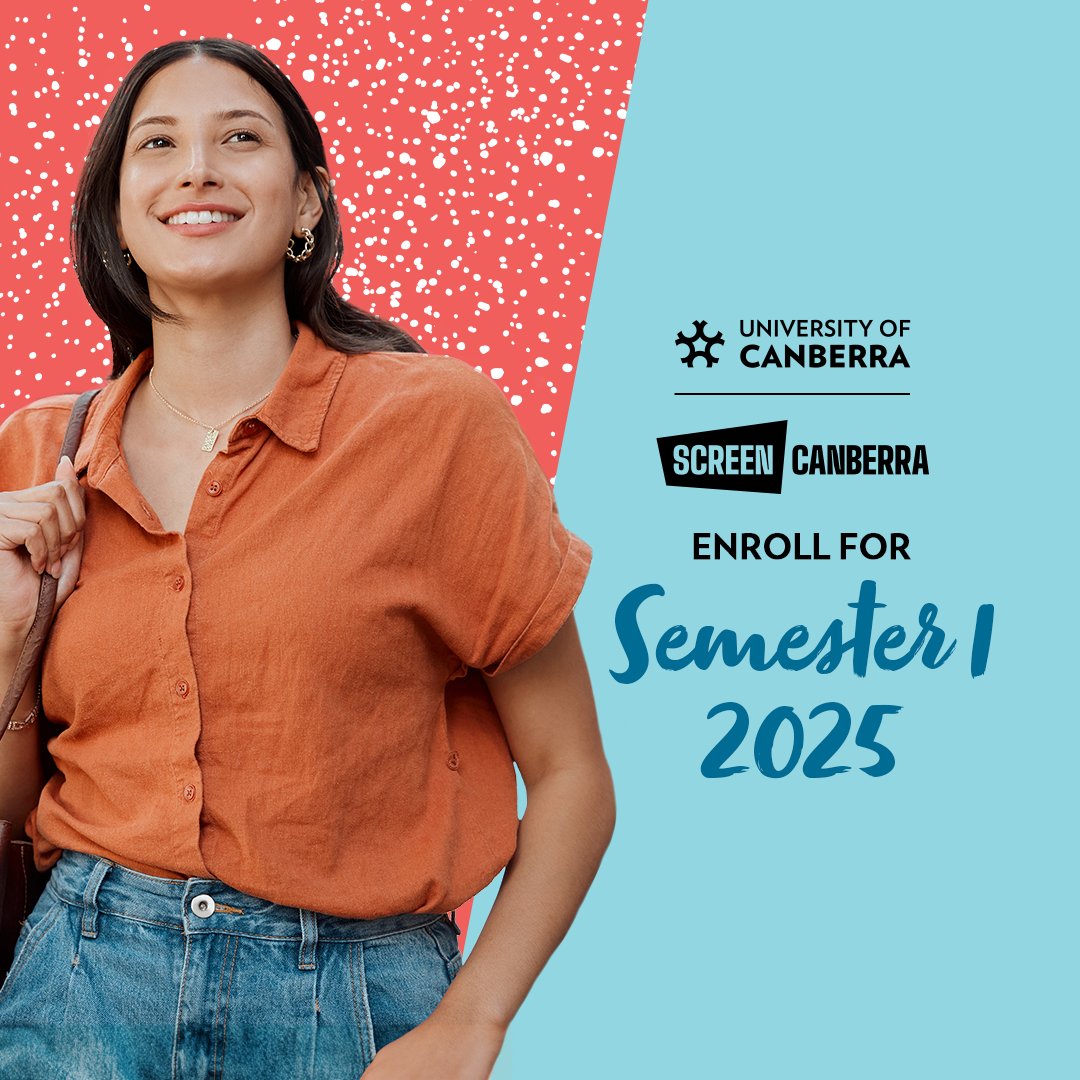 ScreenCanberra's tweet image. After receiving a handful of enquiries, we’d like to confirm that the Graduate Certificate in Screen Development is proceeding as planned and continues to welcome enrolments for Semester 1 2025.
📅 Apply by  Jan 24
🔗  loom.ly/BSgs7lI
