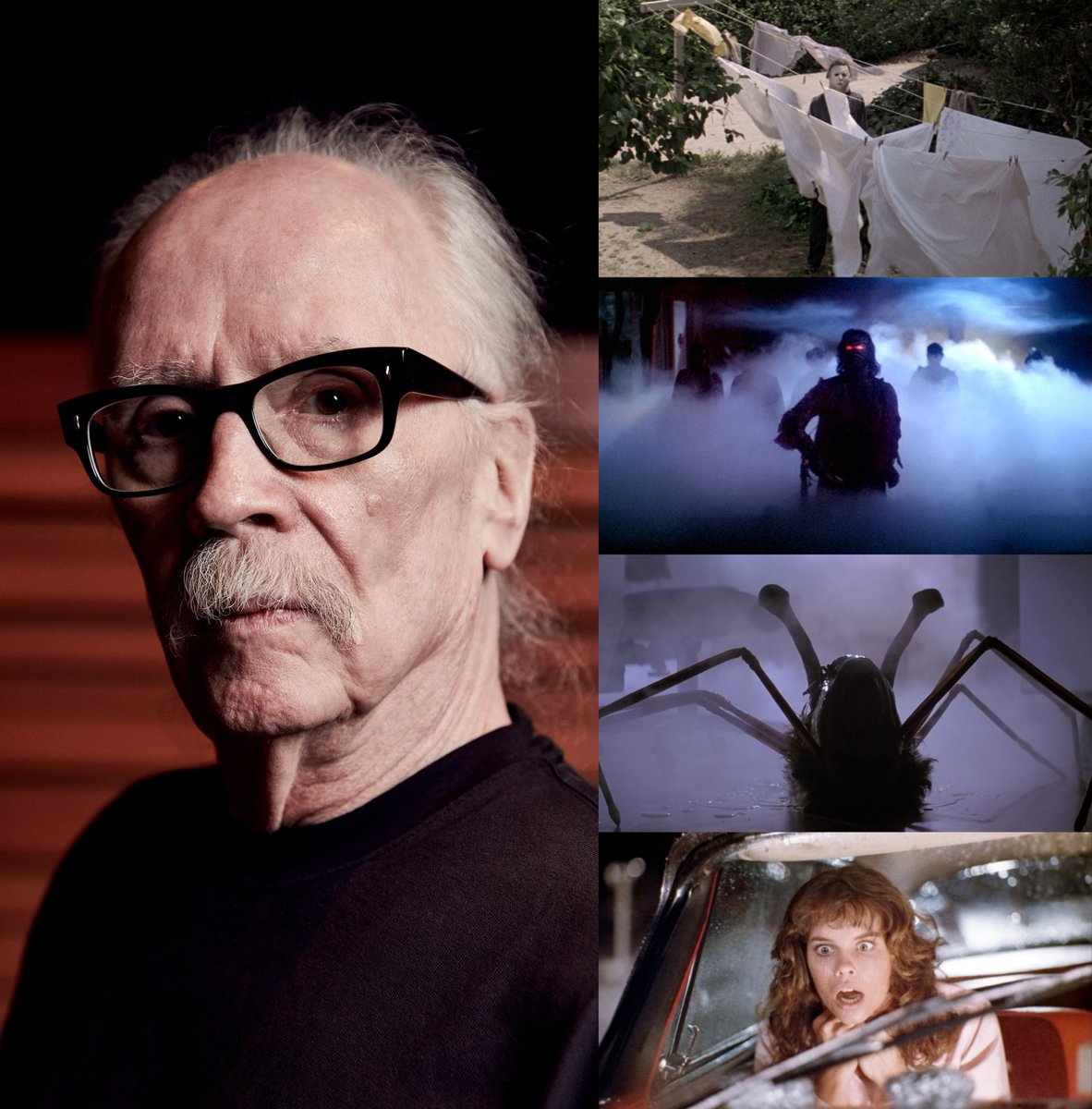 Happy birthday to John Carpenter, whose horror movies include Halloween, The Fog, The Thing, and Christine.